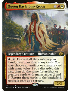 Queen Kayla bin-Kroog - Foil