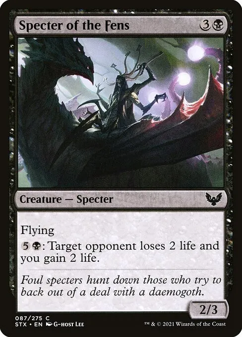 Specter of the Fens - Foil