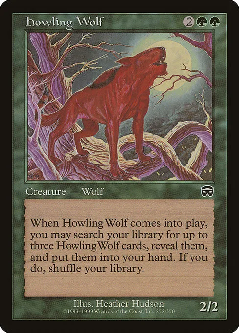 Howling Wolf - Foil