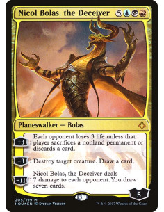 Nicol Bolas, the Deceiver - Foil