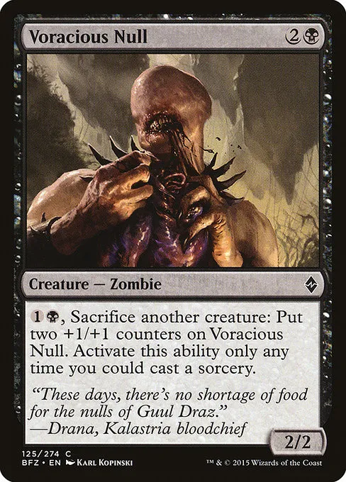 Voracious Null - Foil