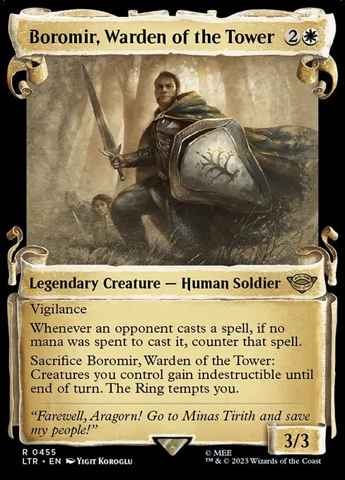 Boromir, Warden of the Tower - Foil