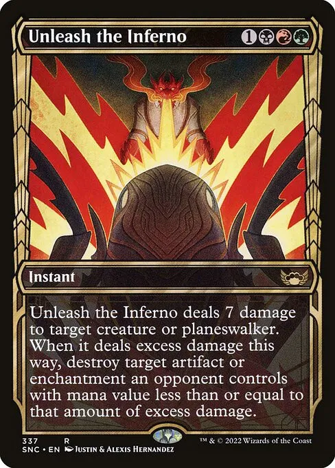 Unleash the Inferno - Foil