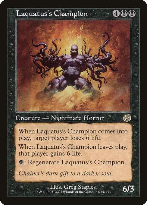 Laquatus's Champion - Foil