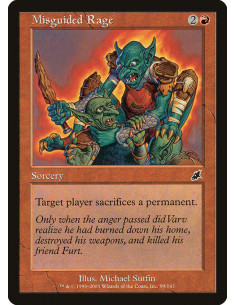 Misguided Rage - Foil