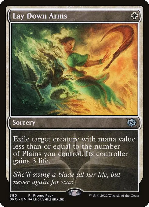Lay Down Arms - Foil