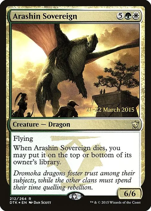 Arashin Sovereign - Foil