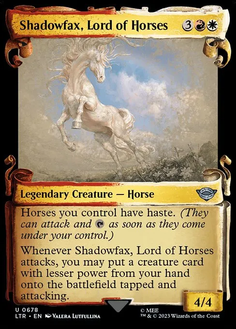 Shadowfax, Lord of Horses - Foil