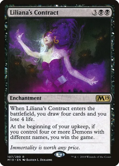 Liliana's Contract - Foil