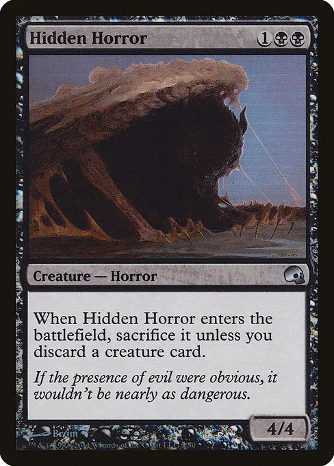 Hidden Horror - Foil