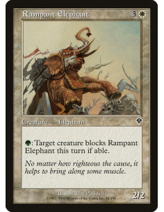 Rampant Elephant - Foil