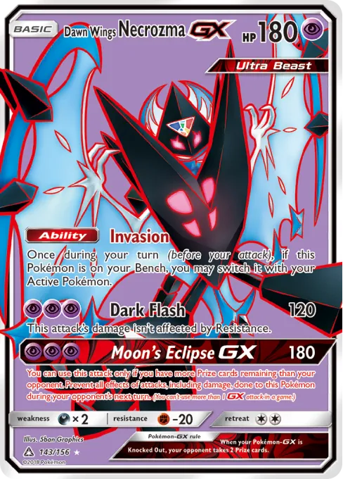 Dawn Wings Necrozma-GX