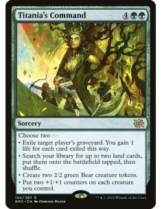 Titania's Command - Foil