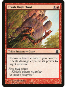 Crush Underfoot - Foil