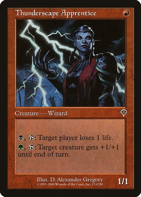 Thunderscape Apprentice - Foil