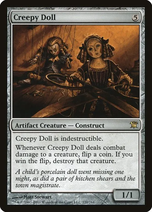 Creepy Doll - Foil