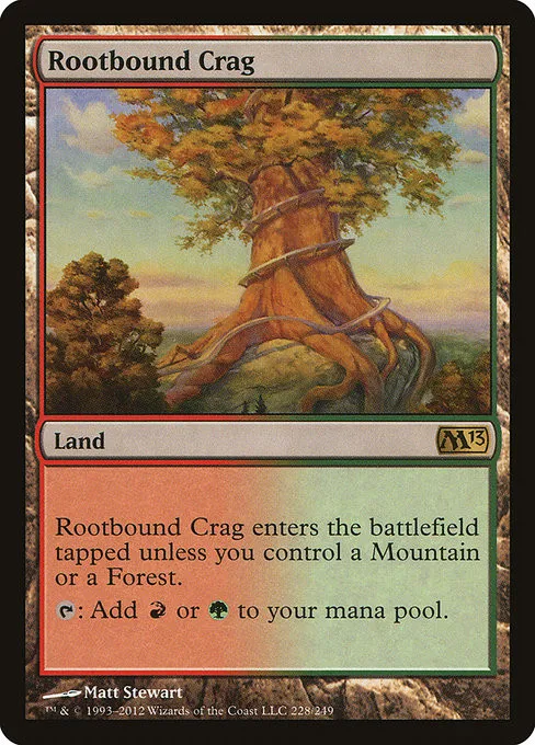 Rootbound Crag - Foil