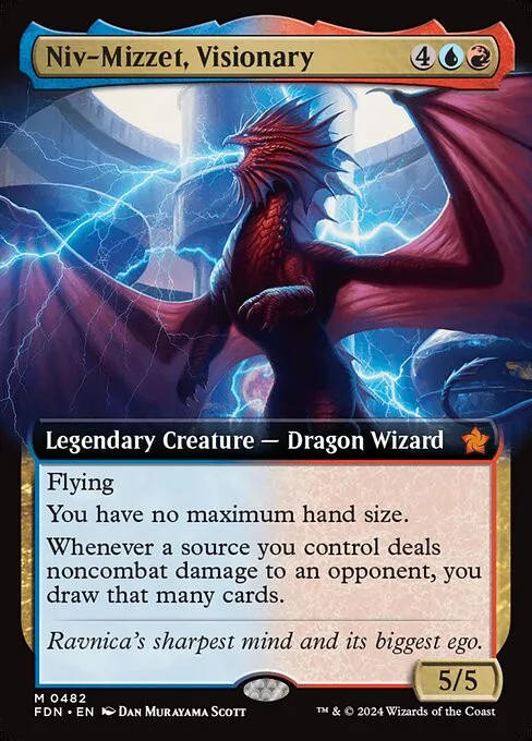 Niv-Mizzet, Visionary - Foil