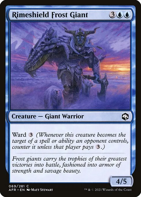 Rimeshield Frost Giant - Foil
