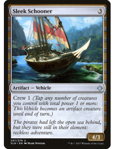 Sleek Schooner - Foil