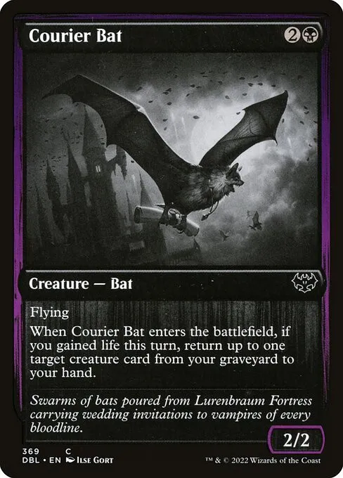 Courier Bat - Foil