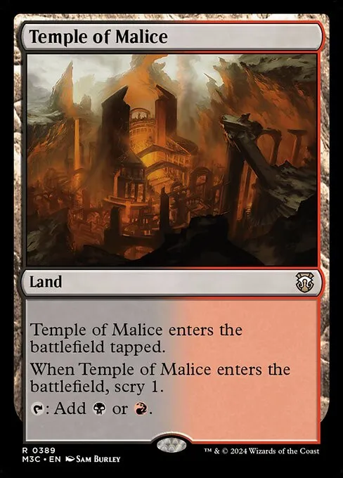 Temple of Malice - Foil
