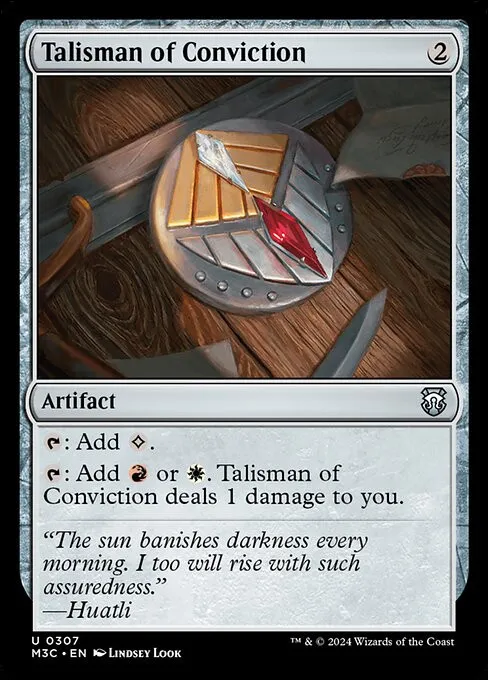 Talisman of Conviction - Foil