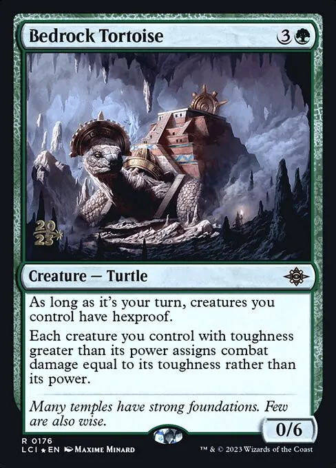 Bedrock Tortoise - Foil