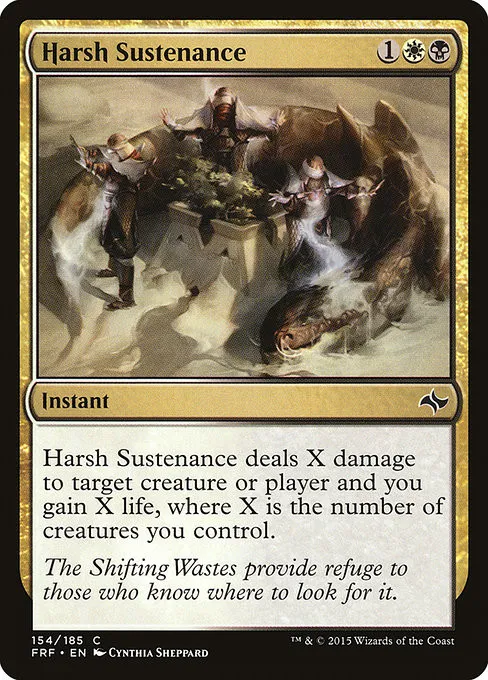 Harsh Sustenance - Foil