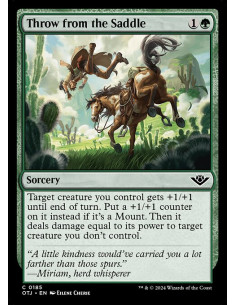 Throw from the Saddle