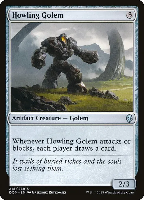 Howling Golem - Foil