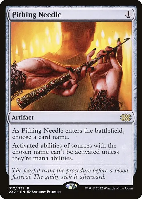 Pithing Needle - Foil