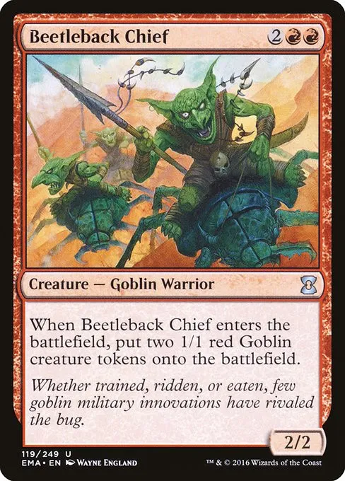 Beetleback Chief - Foil