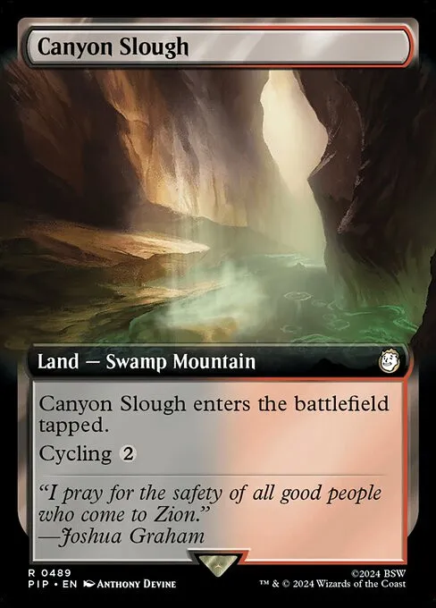 Canyon Slough - Foil