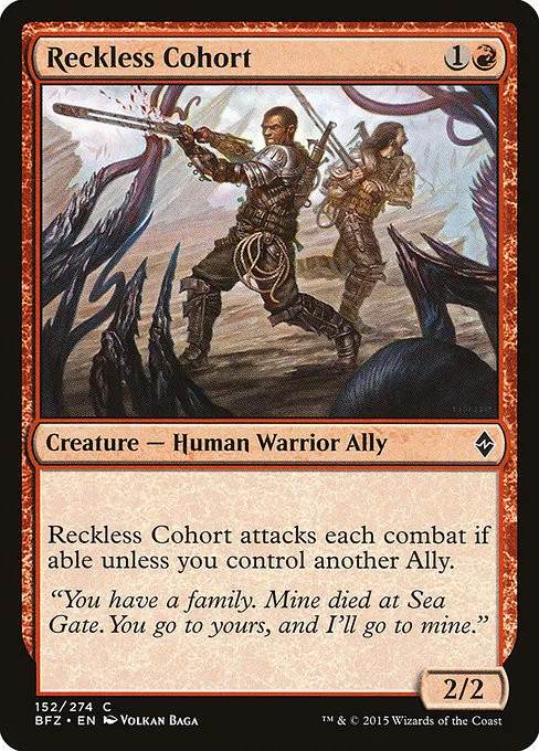 Reckless Cohort - Foil