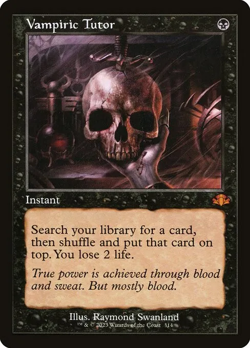 Vampiric Tutor - Foil