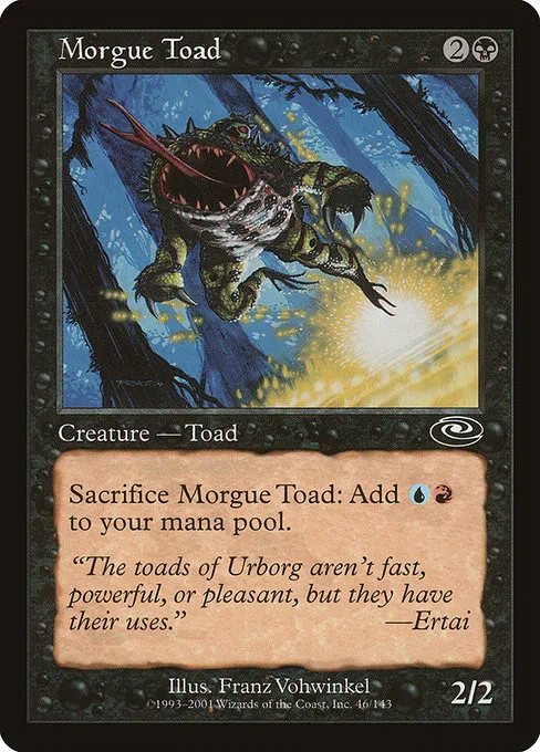 Morgue Toad - Foil