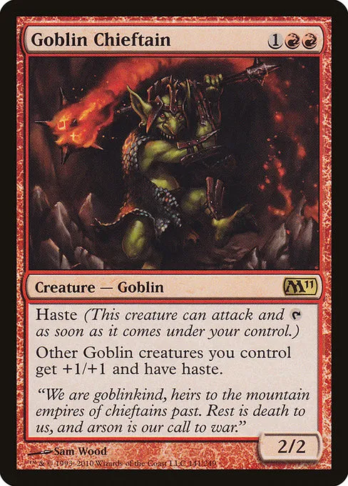 Goblin Chieftain - Foil