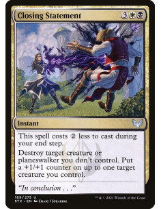 Closing Statement - Foil