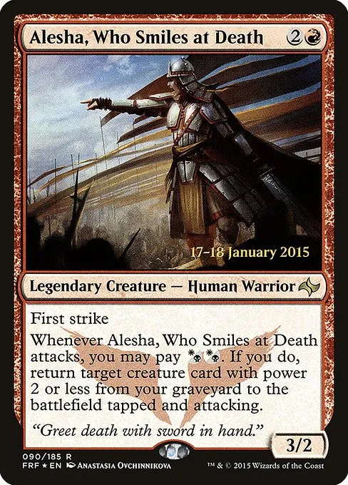 Alesha, Who Smiles at Death - Foil