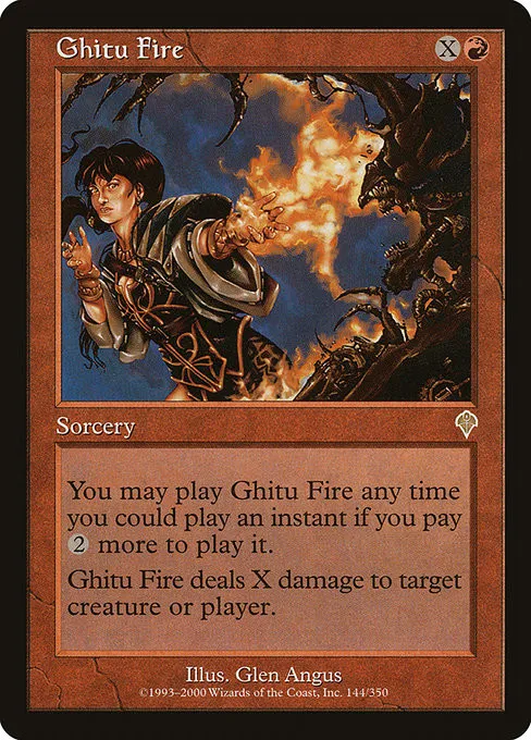 Ghitu Fire - Foil