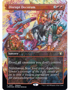 Disrupt Decorum - Foil