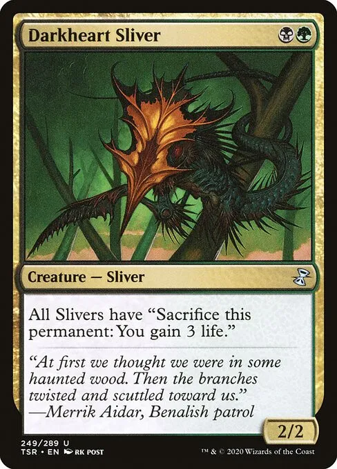 Darkheart Sliver - Foil
