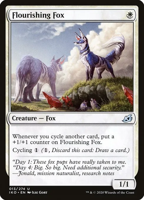 Flourishing Fox - Foil
