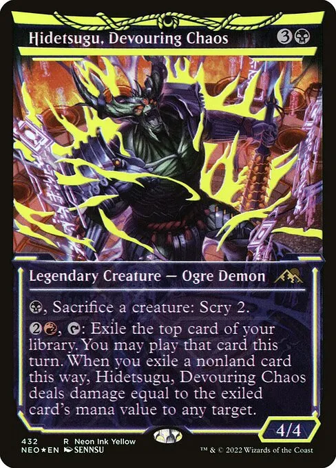 Hidetsugu, Devouring Chaos - Foil
