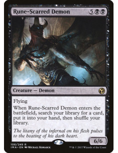 Rune-Scarred Demon - Foil