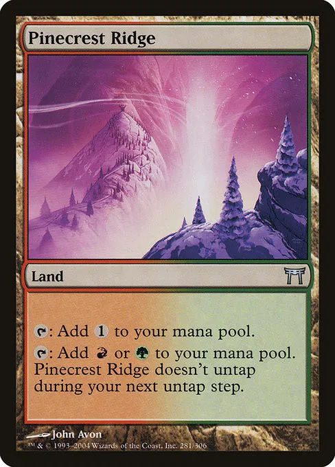 Pinecrest Ridge - Foil