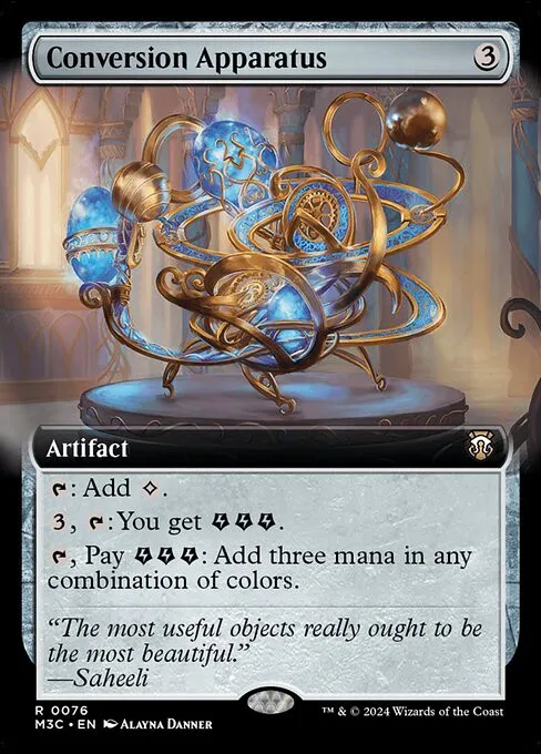 Conversion Apparatus - Foil