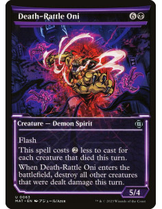 Death-Rattle Oni - Foil