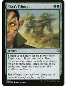 Nissa's Triumph - Foil